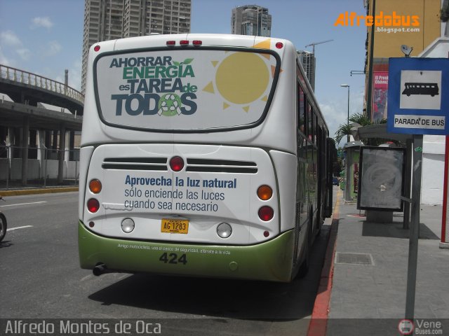 Metrobus Caracas 424 por Alfredo Montes de Oca