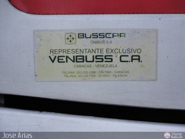 Detalles Acercamientos NO USAR MS Representante Busscar En Venezuela por Jos Arias