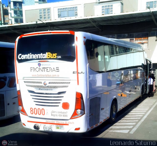 Fronteras - Continental Bus S.R.L. 8000 por Leonardo Saturno