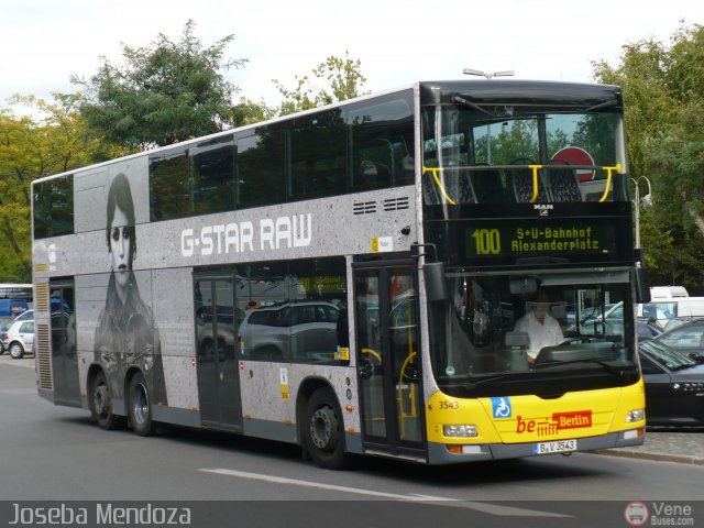 BVG - Berliner Verkehrsbetriebe 3543 por Joseba Mendoza