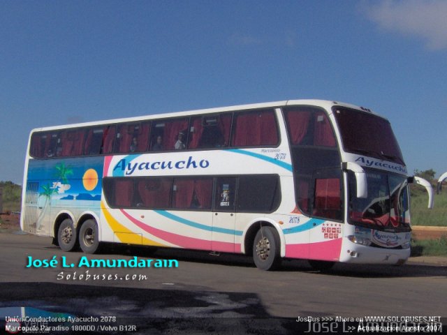 Unin Conductores Ayacucho 2078 por Alvin Rondn