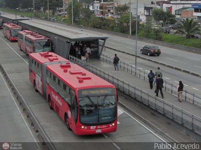 TransMilenio M129 por Pablo Acevedo