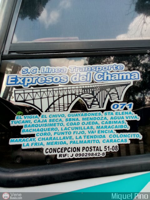 S.C. Lnea Transporte Expresos Del Chama 071 por Miguel Pino
