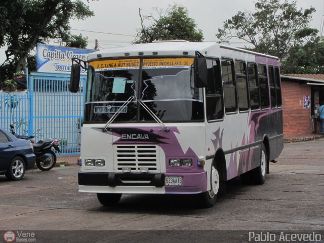 A.C. Lnea Autobuses Por Puesto Unin La Fra 34 por Pablo Acevedo