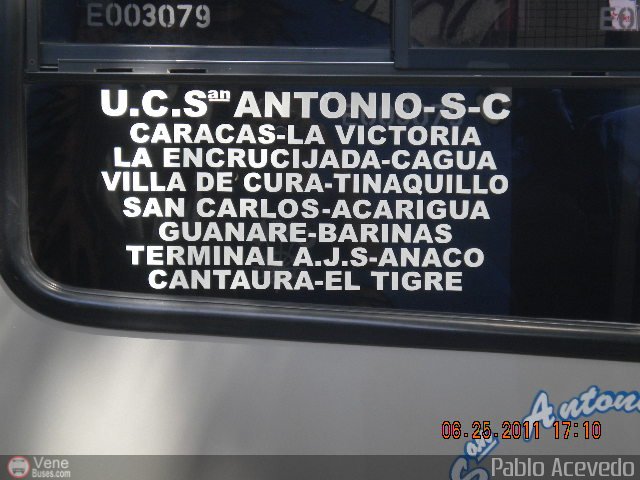 U.C. San Antonio S.C. 044 por Pablo Acevedo