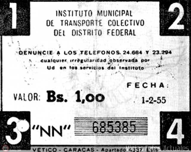Pasajes Tickets y Boletos IMTC-685385 por Luis Figuera