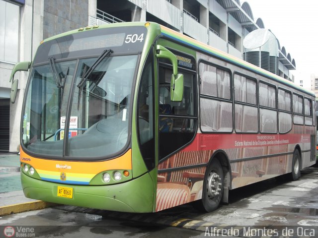 Metrobus Caracas 504 por Alfredo Montes de Oca