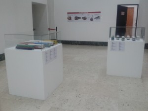Exposición de maquetas y del transporte actual de Caracas