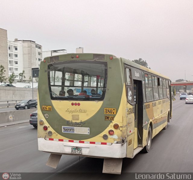 Transportes Huscar S.A. 1785 por Leonardo Saturno