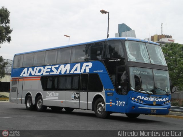 Autotransportes Andesmar 3017 por Alfredo Montes de Oca