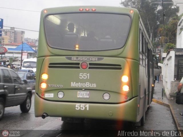Metrobus Caracas 551 por Alfredo Montes de Oca