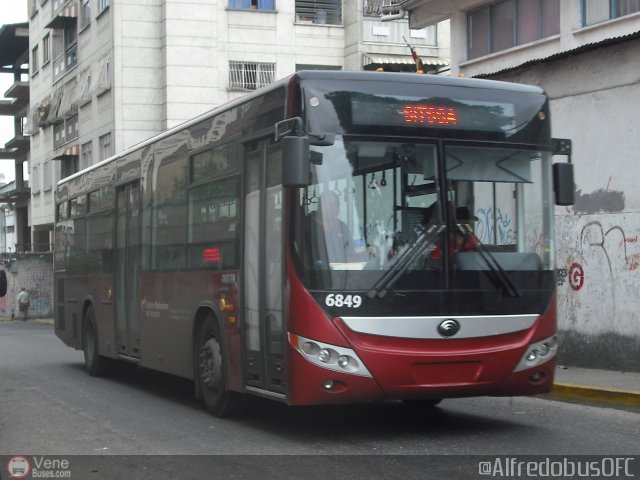 Bus Los Teques 6849 por Alfredo Montes de Oca