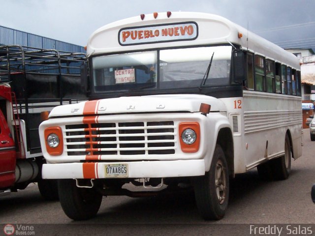 TA - Autobuses de Pueblo Nuevo C.A. 12 por Freddy Salas
