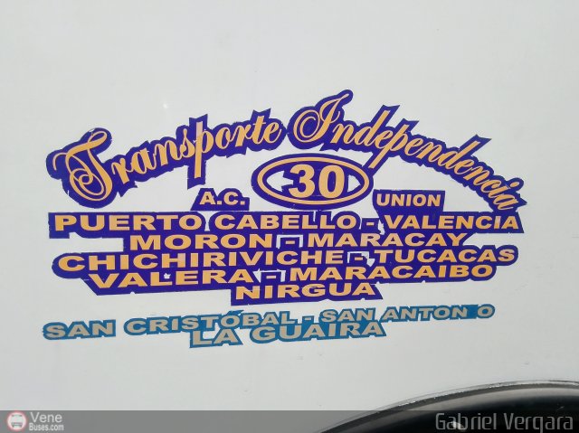 A.C. Transporte Independencia 030 por Gabriel Vergara