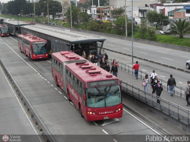 TransMilenio S123 por Pablo Acevedo