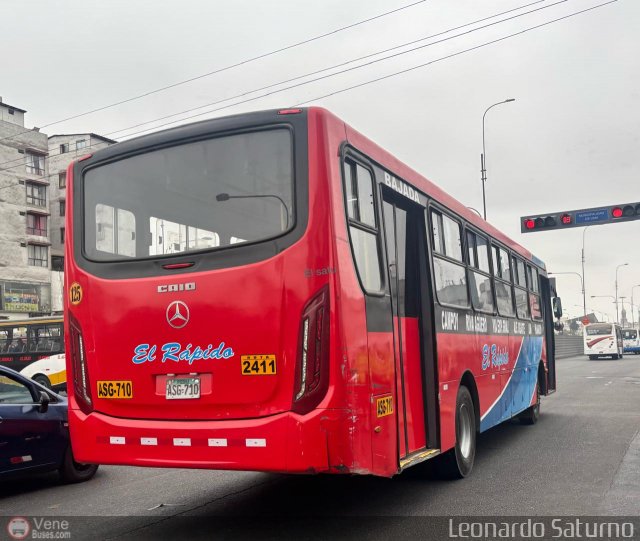 E.T.S. El Rpido S.A. 125 por Leonardo Saturno