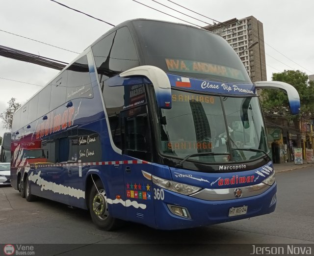 Buses Nueva Andimar VIP 360 por Jerson Nova