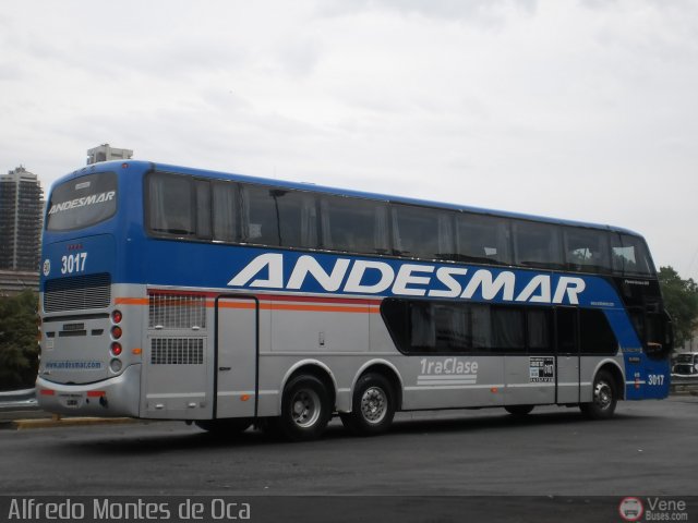 Autotransportes Andesmar 3017 por Alfredo Montes de Oca