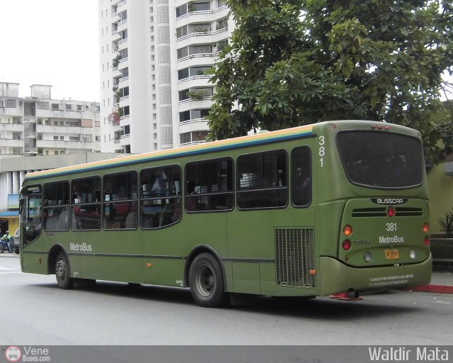 Metrobus Caracas 381 por Waldir Mata