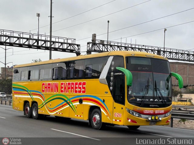 Chavin Express 626 por Leonardo Saturno