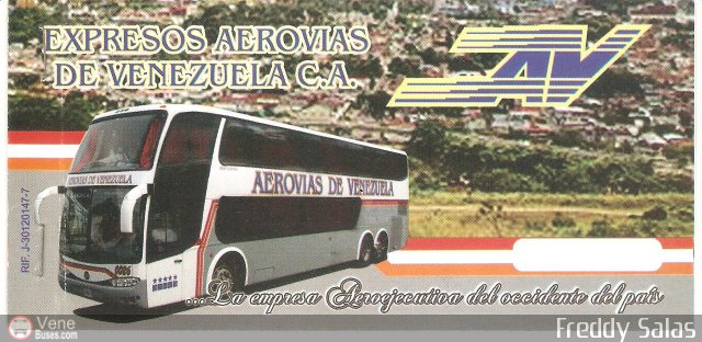 Pasajes Tickets y Boletos Aerovias de Venezuela por Freddy Salas