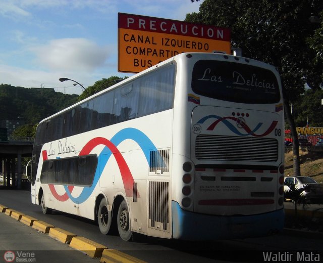 Transporte Las Delicias C.A. E-08 por Waldir Mata