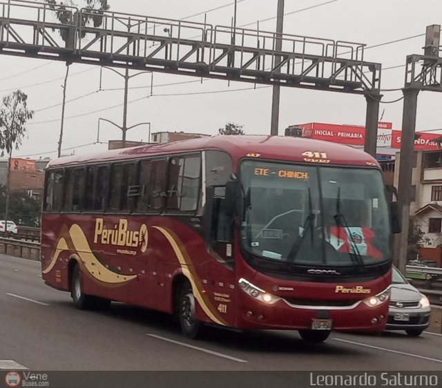Empresa de Transporte Perú Bus S.A. 411 por Leonardo Saturno