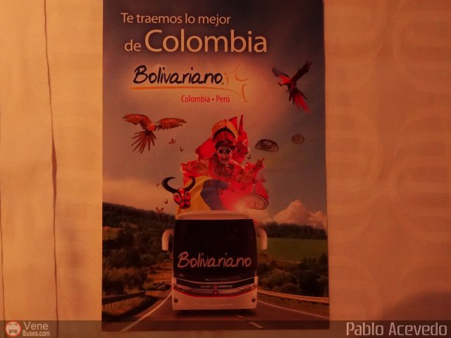 Catálogos Folletos y Revistas Bolivariano - Peru por Pablo Acevedo