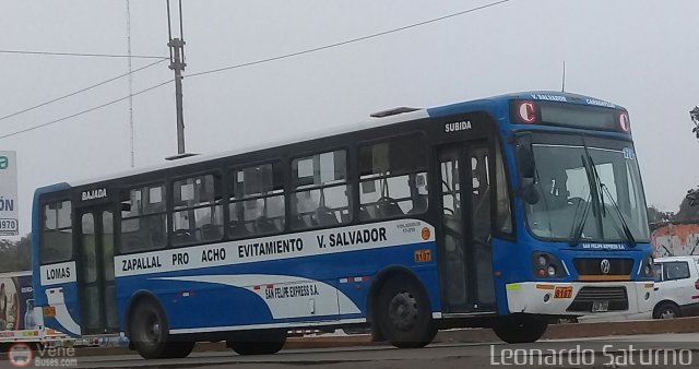 San Felipe Express S.A. 170 por Leonardo Saturno