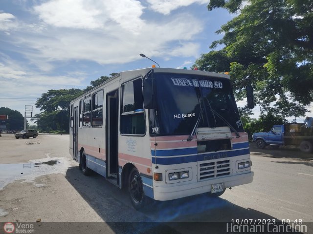 L�nea Uni�n S.C. 79 por Alvin Rond�n