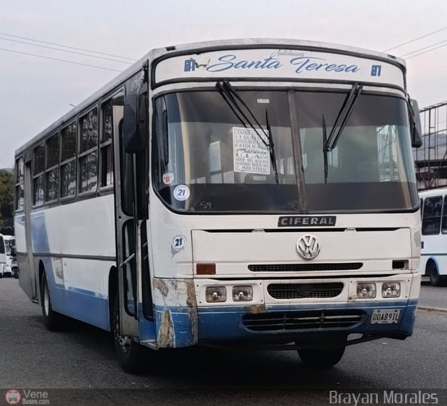 TA - L�nea Santa Teresa 21 por Jerson Nova