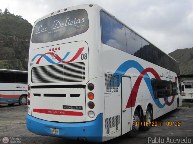 Transporte Las Delicias C.A. E-08 por Pablo Acevedo