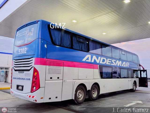 Autotransportes Andesmar 5302 por J. Carlos Gmez