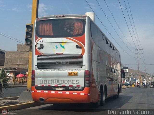 I. en Transporte y Turismo Libertadores S.A.C. 810 por Leonardo Saturno