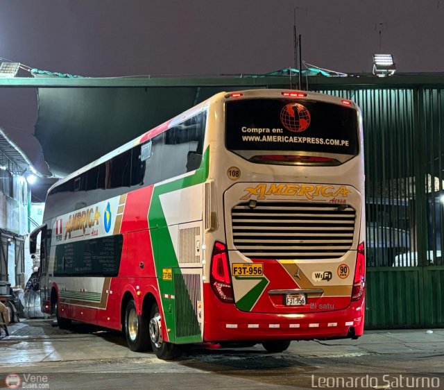 Am�rica Express S.A. 108 por Leonardo Saturno