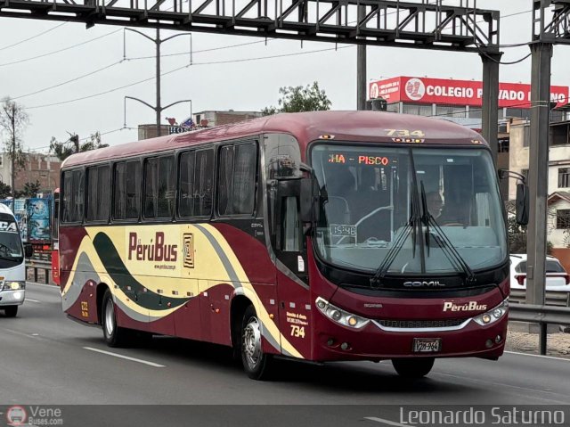Empresa de Transporte Per Bus S.A. 734 por Leonardo Saturno