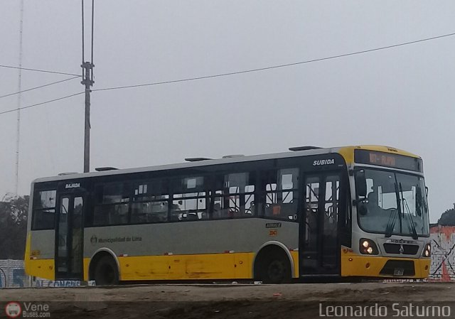 Perú Bus Internacional - Corredor Amarillo 2043 por Leonardo Saturno