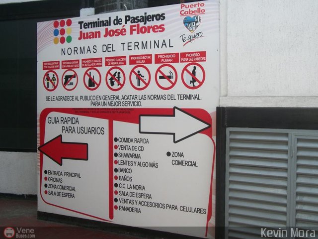 Garajes Paradas y Terminales Puerto-Cabello por Kevin Mora