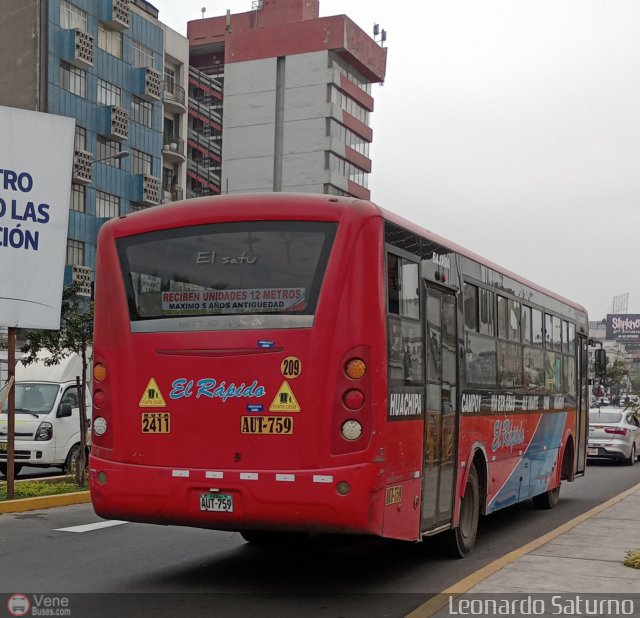 E.T.S. El Rpido S.A. 209 por Leonardo Saturno