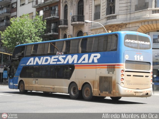 Autotransportes Andesmar 0114 por Alfredo Montes de Oca