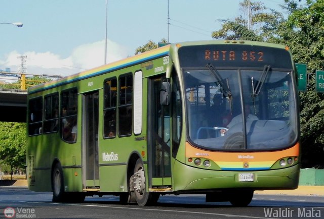Metrobus Caracas 553 por Waldir Mata