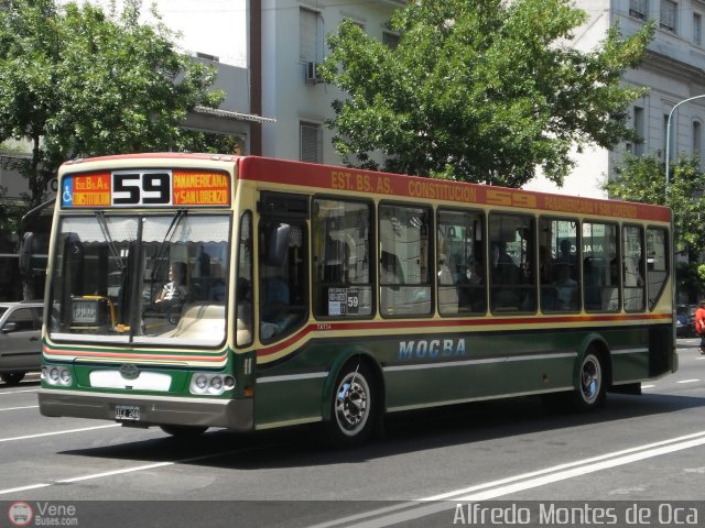 Mocba - Micro Omnibus Ciudad de Buenos Aires 011 por Alfredo Montes de Oca