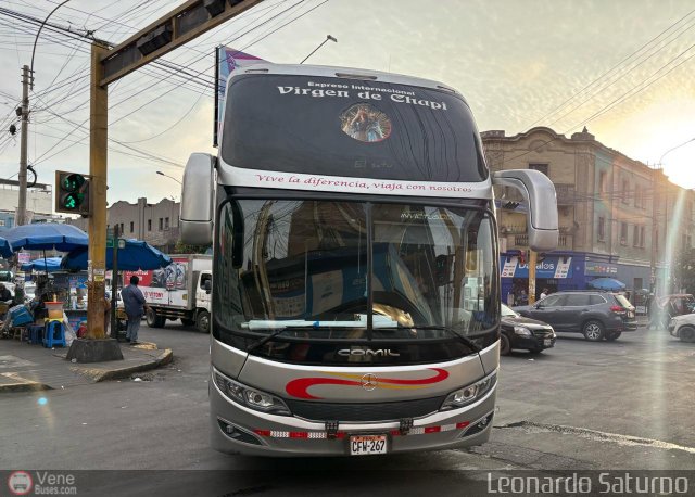 Expreso Internacional Virgen de Chapi 267 por Leonardo Saturno