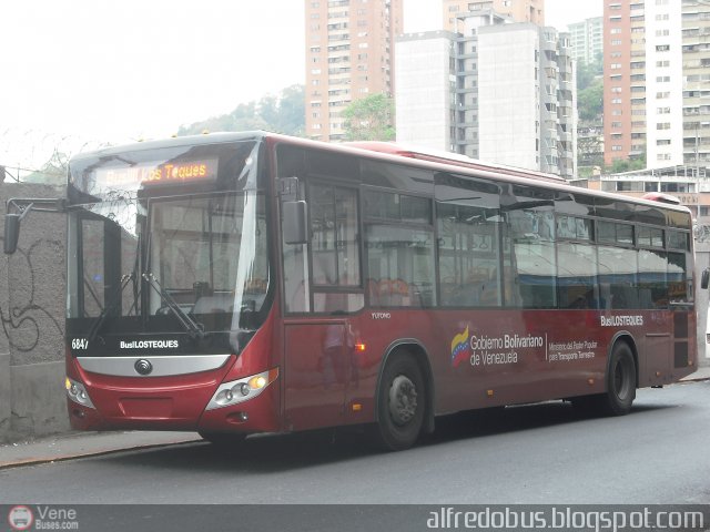 Bus Los Teques 6847 por Alfredo Montes de Oca