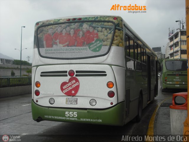 Metrobus Caracas 555 por Alfredo Montes de Oca
