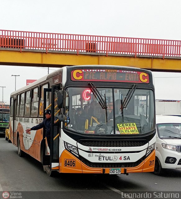 E.T. Urbano L�nea 4 S.A. 317 por Leonardo Saturno