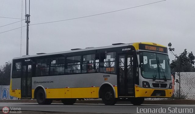 Perú Bus Internacional - Corredor Amarillo 2017 por Leonardo Saturno