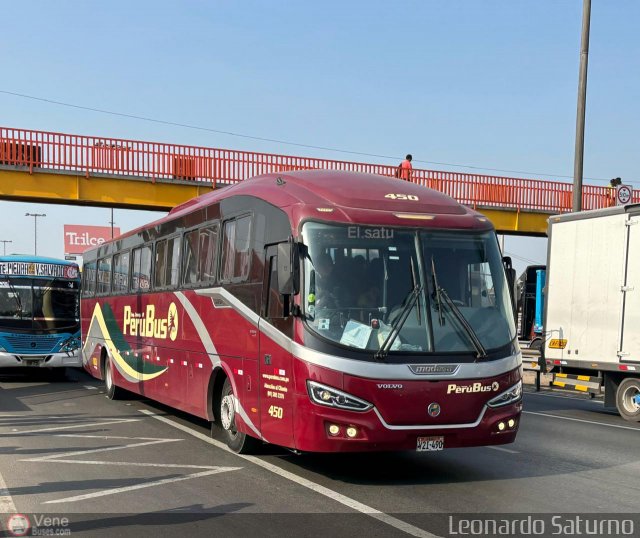 Empresa de Transporte Per� Bus S.A. 450 por Leonardo Saturno