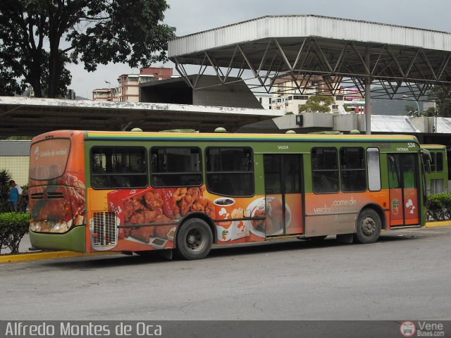 Metrobus Caracas 534 por Alfredo Montes de Oca
