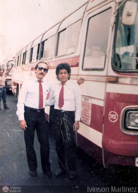 Profesionales del Transporte de Pasajeros Responsable de Venezuela 92 por Alejandro Curvelo